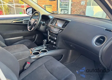 2015 Nissan Pathfinder Sv из США, поврежденный, VIN 5N1AR2MN7FC612727